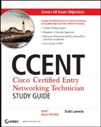 CCENT : Cisco certified entry networking technician: ICND1 (exam 640-822)