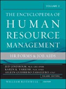 Encyclopedia of human resource management: human resources and employment forms v. 2