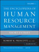Encyclopedia of human resource management: key topics and issues v. 1