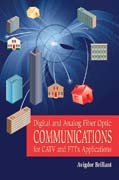 Digital and analog fiber optic communication for CATV and FTTx applications