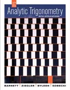 Analytic trigonometry with applications