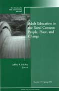 Adult education in the rural context: people, place, and change