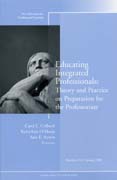 Educating integrated professionals: theory and practice on preparation for the professoriate