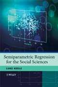 Semiparametric regression for the social sciences