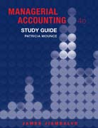 Managerial accounting: study guide