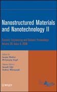 Nanostructured materials and nanotechnology II v. 29, Issue 8 Ceramic Engineering and Science Proceedings