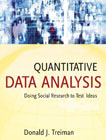 Quantitative data analysis: doing social research to test ideas