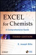 Excel for chemists: a comprehensive guide