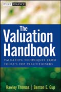 The valuation handbook: valuation techniques from today's top practitioners