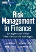 Risk management in finance: six sigma and other next generation techniques