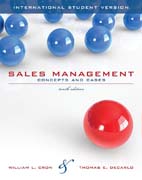 Sales Management: Concepts and Cases, International Student Version, 10th Edition