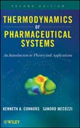 Thermodynamics of pharmaceutical systems: an introduction to theory and applications