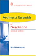 Architect's essentials of negotiation