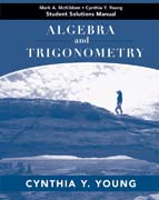 Algebra and trigonometry: student solutions manual