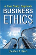 Business ethics: a case study approach