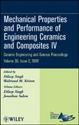 Mechanical properties and performance of engineering ceramics and composites IV v. 30, issue 2