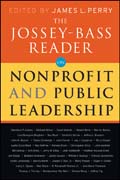 The Jossey-Bass reader on nonprofit and public leadership
