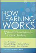 How learning works: seven research-based principles for smart teaching