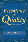 Essentials of quality with cases and experientialexercises