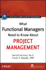 What functional managers need to know about project management