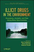 Mass spectrometric analysis of illicit drugs in the environment