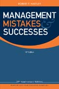 Management mistakes and successes