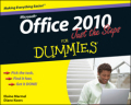 Office 2010 just the steps for dummies
