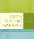 Green building materials: a guide to product selection and specification