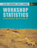 Workshop statistics: discovery with data