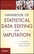 Handbook of statistical data editing and imputation