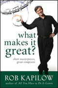 What makes it great?: short masterpieces, great composers