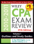 Wiley CPA examination review v. 1 Outlines and study guides 2010-2011