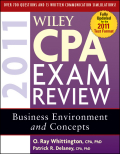 Wiley CPA exam review 2011: business environment and concepts