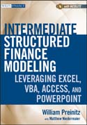 Intermediate structured finance modeling + website: leveraging Excel, VBA, Access, and PowerPoint