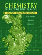 Chemistry: the study of matter and its changes, student solutions manual