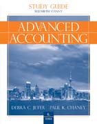 Advanced accounting: study guide with working papers in Excel