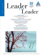Leader to leader (LTL): spring 2010 v. 56