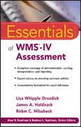 Essentials of WMS-IV assessment