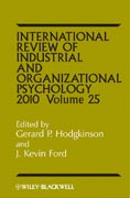 International review of industrial and organizational psychology 2010 v. 25