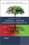 Chemical analysis of chemical warfare degradationproducts