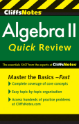 CliffsNotes algebra II quickreview