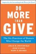 Do more than give: the six practices of donors who change the world
