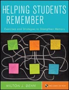 Helping students remember: exercises and strategies to strengthen memory