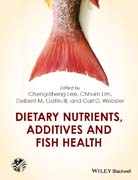 Dietary nutrients, additives, and fish health