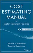 Cost estimating manual for water treatment facilities