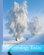Meteorology today: an introduction to weather, climate, and the environment