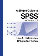 A simple guide to SPSS for Version 17.0