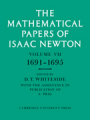 The mathematical papers of Isaac Newton v. 7 1691-1695
