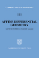 Affine differential geometry: geometry of affine immersions