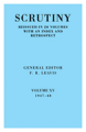Scrutiny v. 15 A quarterly review 1947-48